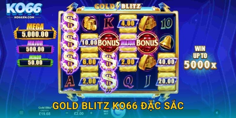 Gold Blitz KO66 đặc sắc
