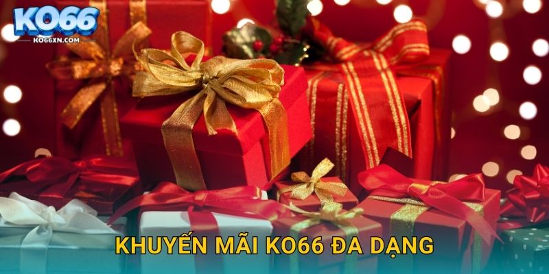 Khuyến mãi KO66 đa dạng