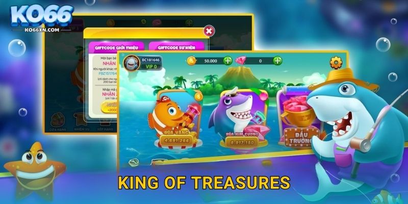 King of Treasures KO66 và Chinh Phục Kho Báu Đại Dương