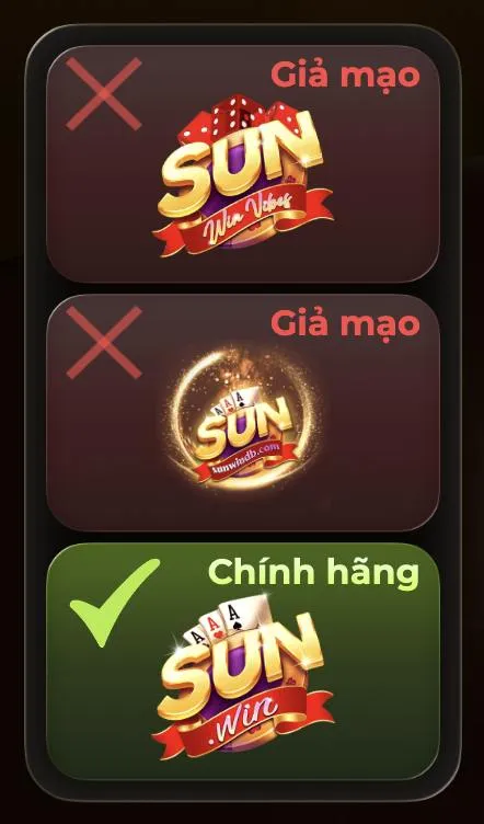 Trang giả mạo Sunwin xuất hiện tràn lan